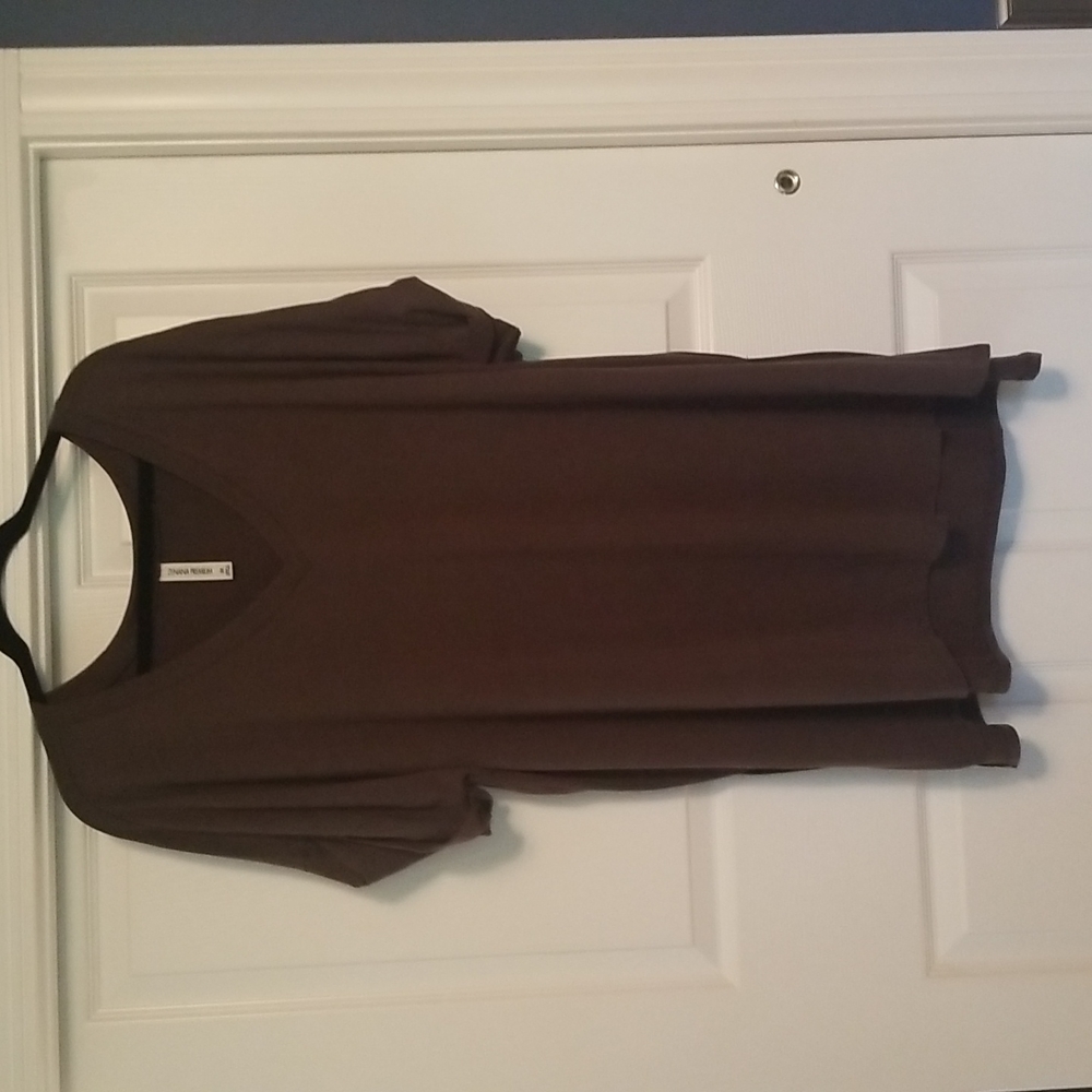Olive green tunic tee